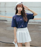 Pastel Color Pleated Skirt - Ulzzang Studio