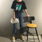 Cigarette Meme Tee - Ulzzang Studio