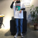 Cigarette Meme Tee - Ulzzang Studio