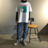 Cigarette Meme Tee - Ulzzang Studio