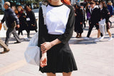 Pleated Basic Skirt - Ulzzang Studio