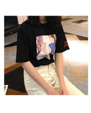 Printed Retro Tee - Ulzzang Studio