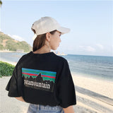 Mountain Printed Tee - Ulzzang Studio