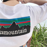 Mountain Printed Tee - Ulzzang Studio