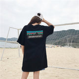 Mountain Printed Tee - Ulzzang Studio