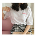 Harajuku Grunge Love & Hate Tee - Ulzzang Studio