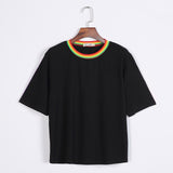 Rainbow Ribbon Top - Ulzzang Studio