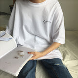 Aesthetic Art Printed Long Sleeve Tee - Ulzzang Studio