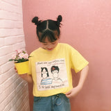 Love Statement Yellow Tee - Ulzzang Studio