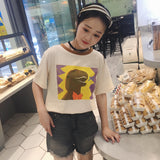 Dinosaur Tee - Ulzzang Studio