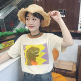 Dinosaur Tee - Ulzzang Studio