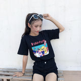 Japanese Cartoon Tee - Ulzzang Studio