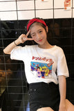 Japanese Cartoon Tee - Ulzzang Studio