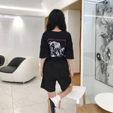 Japanese Geisha Aesthetic Tee - Ulzzang Studio