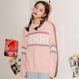 Colorful Old School Long Sleeve Sweater - Ulzzang Studio