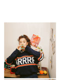 Colorful Old School Long Sleeve Sweater - Ulzzang Studio