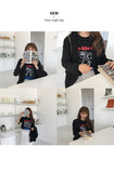 Bla Bla Bla Lettering Gossip Girl Tee - Ulzzang Studio