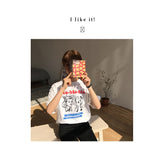 Bla Bla Bla Lettering Gossip Girl Tee - Ulzzang Studio