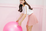 Rainbow Ribbon Top - Ulzzang Studio