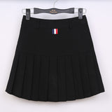 Pleated Basic Skirt - Ulzzang Studio