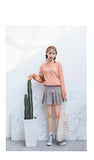 Basic Long Sleeve Sweater - Ulzzang Studio