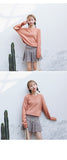 Basic Long Sleeve Sweater - Ulzzang Studio