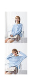 Basic Long Sleeve Sweater - Ulzzang Studio