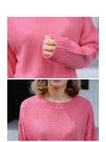 Basic Long Sleeve Sweater - Ulzzang Studio