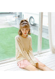 Basic Long Sleeve Sweater - Ulzzang Studio