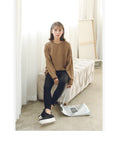 Basic Long Sleeve Sweater - Ulzzang Studio