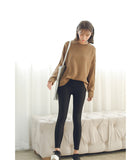 Basic Long Sleeve Sweater - Ulzzang Studio