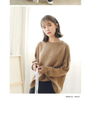 Basic Long Sleeve Sweater - Ulzzang Studio