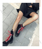 Sexy Pantyhose Mesh Black Fishnet Stocking - Ulzzang Studio