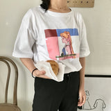 Sailor Moon Aesthetic Printed Tee - Ulzzang Studio